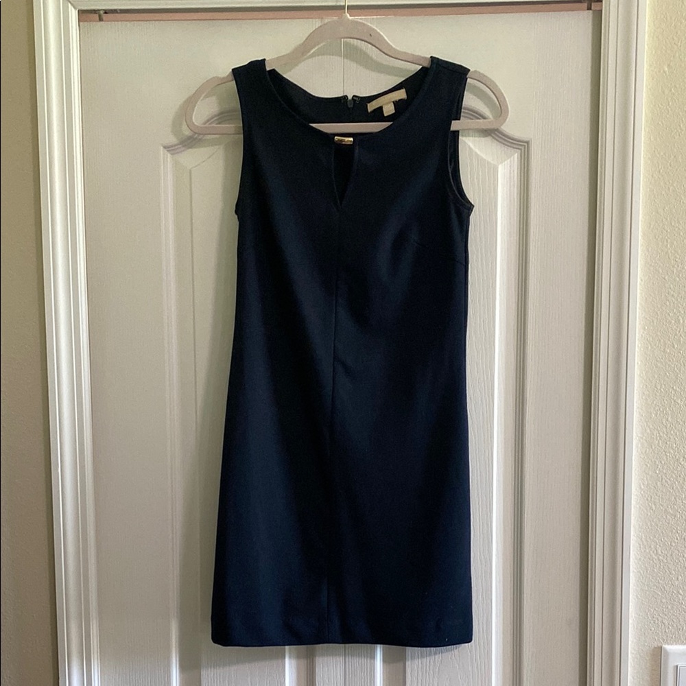 Banana Republic Navy Sleeveless Dress